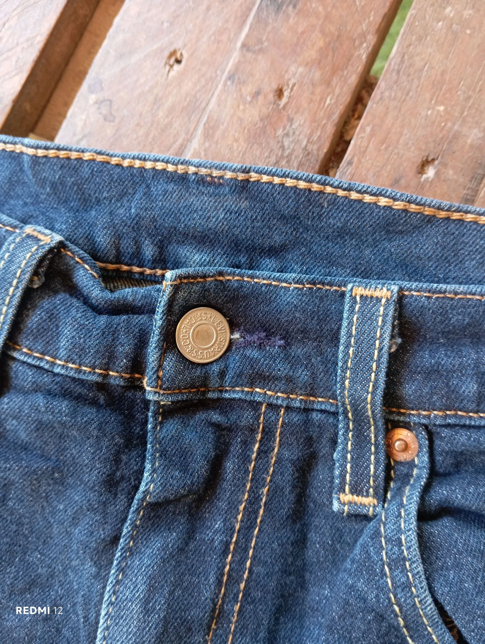 Levi's 502 Original Jeans - Size W31 L32 - Dark Blue – photo 4